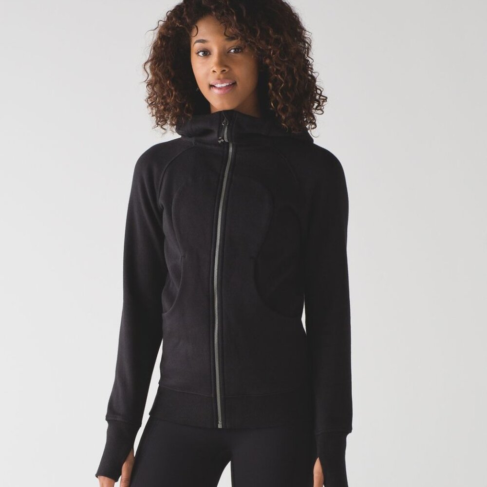 Lululemon Black Scuba Hoodie Size 6